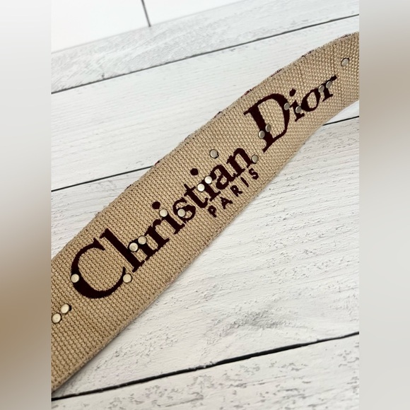 Christian Dior Oblique Shoulder Bag Strap With Ring - Picture 5 of 9